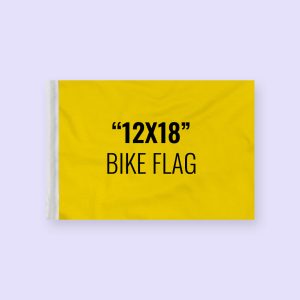 12″x18″ Bike Flags in Various Materials and Shapes2