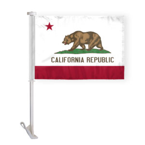 California State Car Window Flag 10.5x15 inch