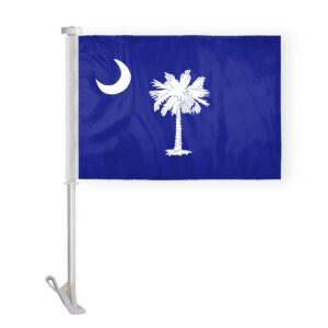 South Carolina State Car Window Flag 10.5x15 Inch