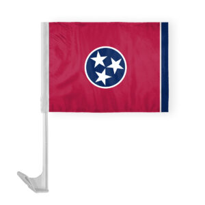 Tennessee State Car Window Flag 12x16 Inch