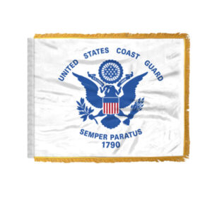 4x6 US Coast Guard Military Car Ceremonial Antenna Flag