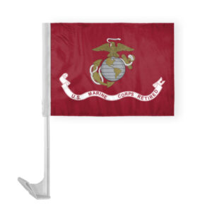 Marine Corps Retd Car Flag - 12x16 inch