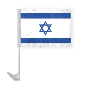 Israel Car Flag 12x16 inch Polyester