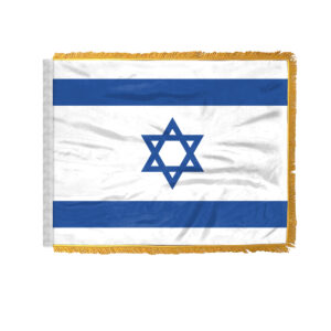 Israel Car Antenna Flag 4 x 6 inch Printed Polyester