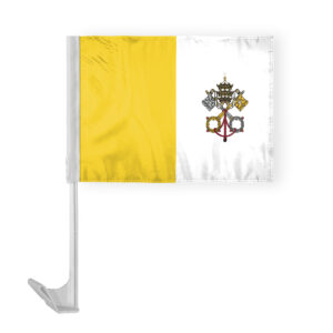12"x16" Inch Papal Car Flag
