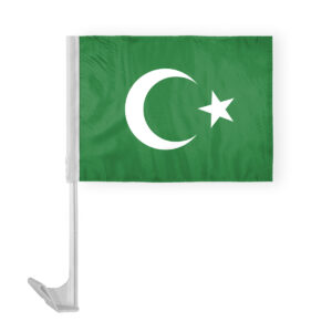 12"x16" Inch Islamic Car Flag, Printed Polyester