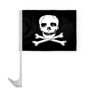 12x16 inch Pirate Car Flags Jolly Roger