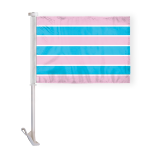 Transsexual Pride Car Window Flag 10.5×15 inch