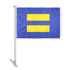 Equality Pride Car Window Flag 10.5×15 inch