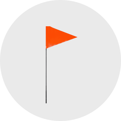 Semi Stock Blank Bike Flag